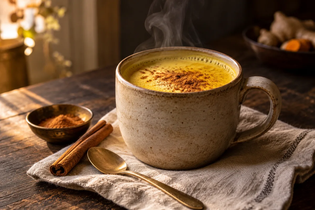 Golden milk : la recette du lait d'or au curcuma